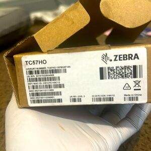 Zebra Hand held be so box with battery